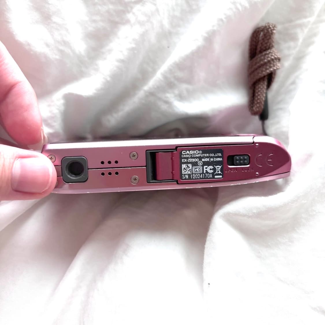 카시오 엑슬림 z-2300 핑크  상품이미지5