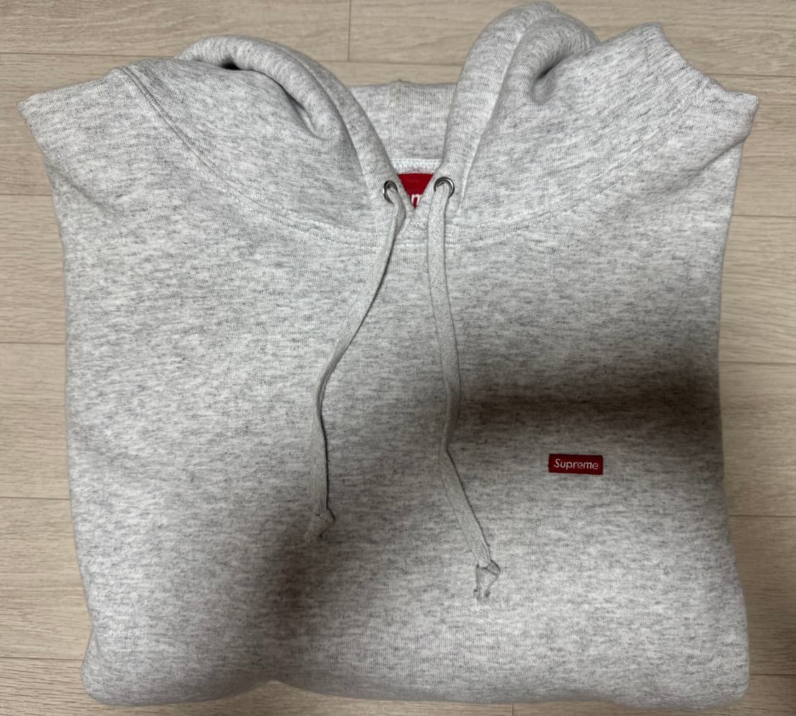 슈프림 스몰 박스 후드 스웨트셔츠 애쉬 그레이 - 24FW(XL) 상품이미지4