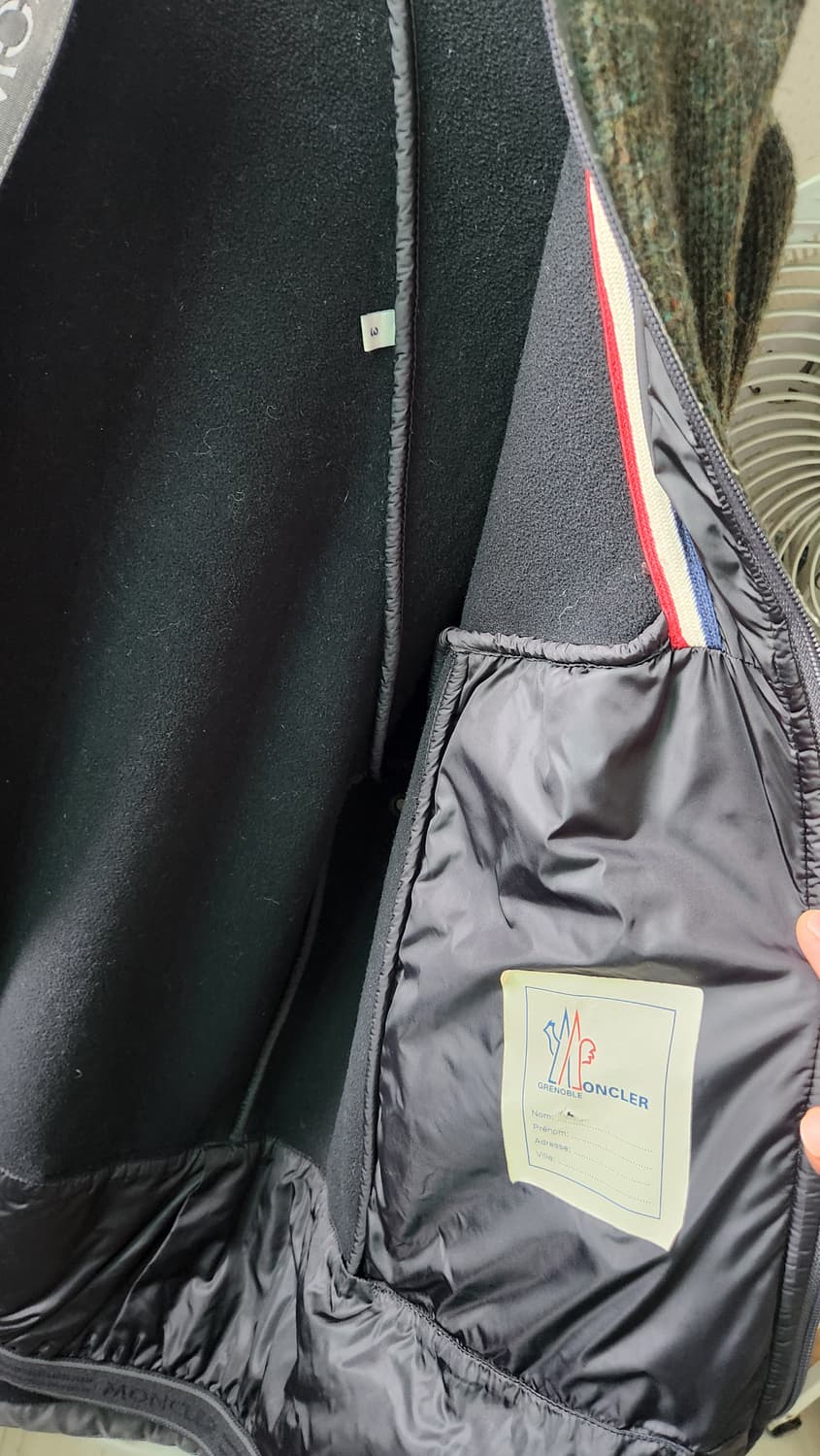 10회미만 착용 새상품급 몽클레어 모직후드 패딩~3사이즈 상품이미지8