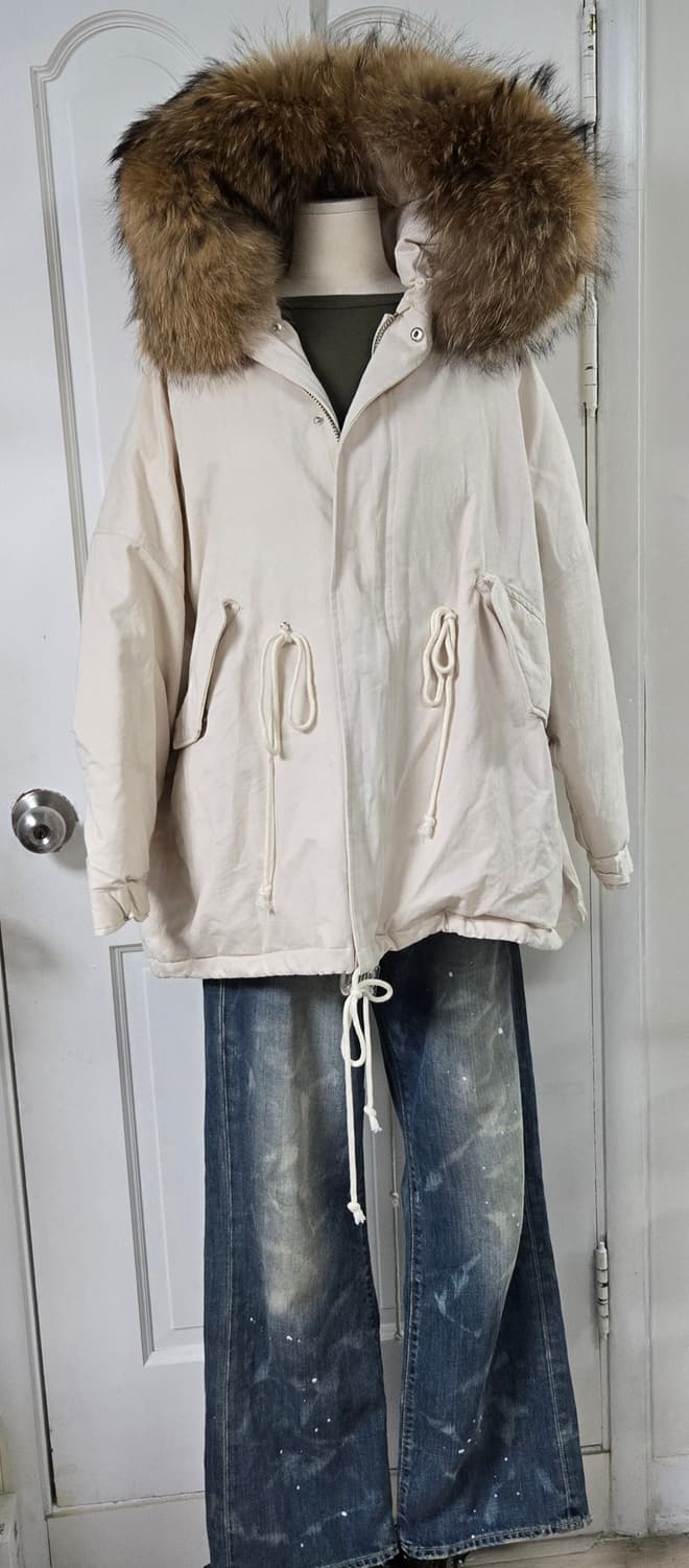 JKICHI 제이키치 라쿤퍼 야상 다운패딩 상품이미지1