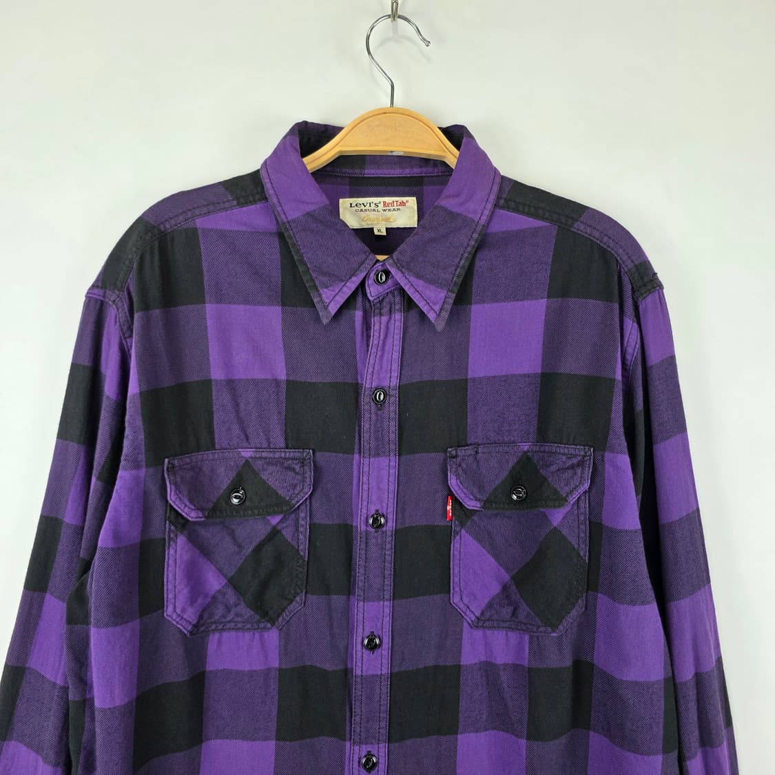 Levi's 레드탭 버팔로 체크 플란넬 셔츠 상품이미지2