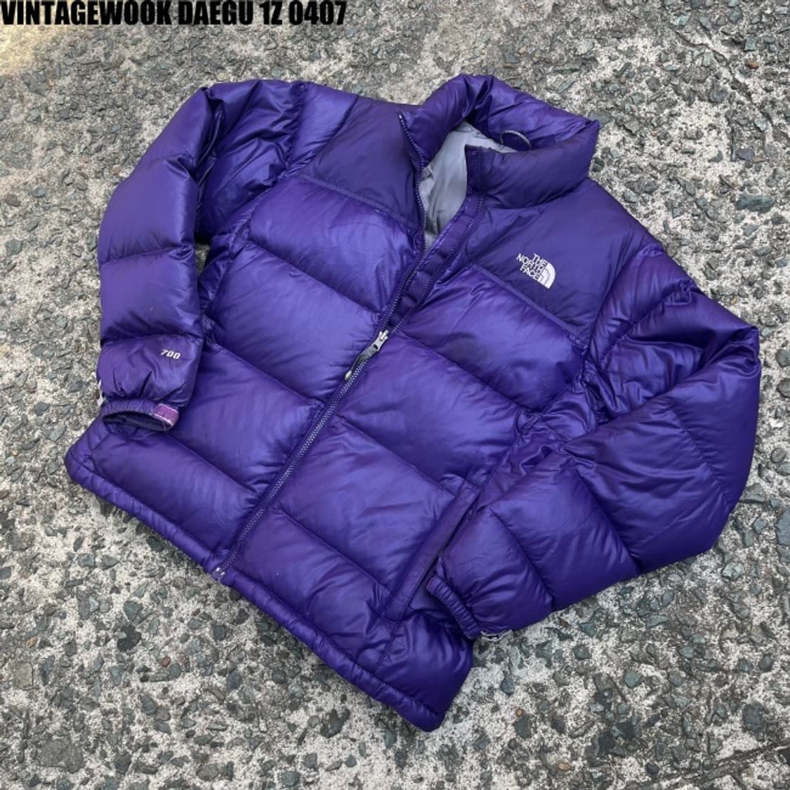 노스페이스 눕시 패딩점퍼 퍼플 상품이미지1