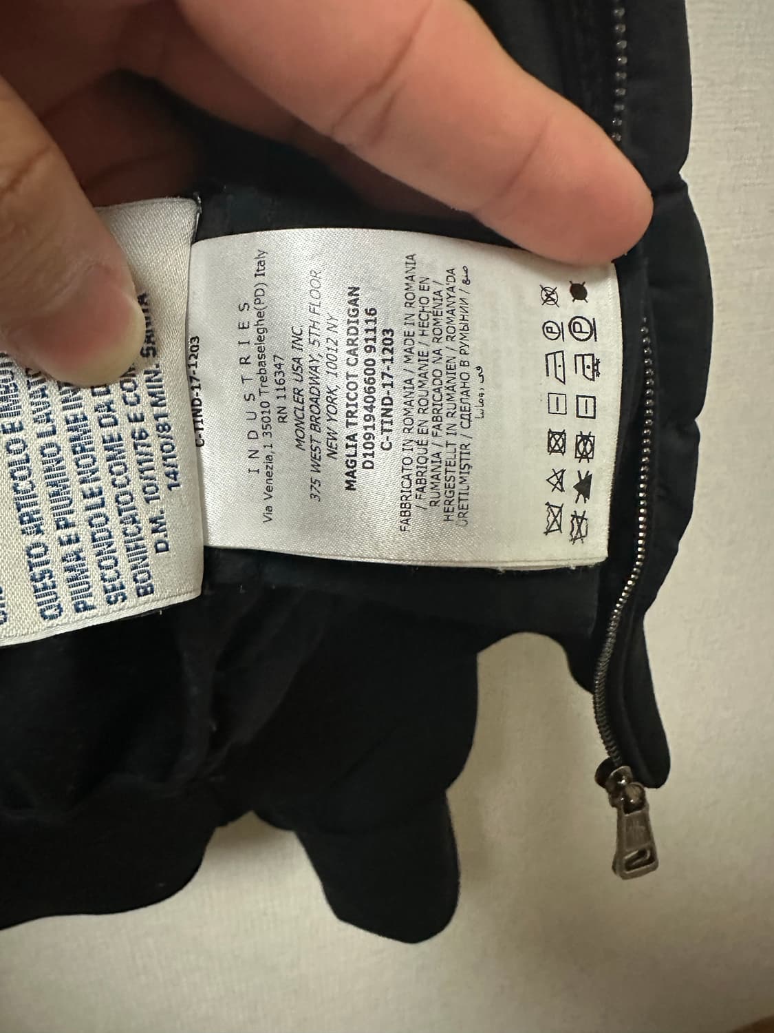 [XXL/105]몽클레어 니트패딩 상품이미지5