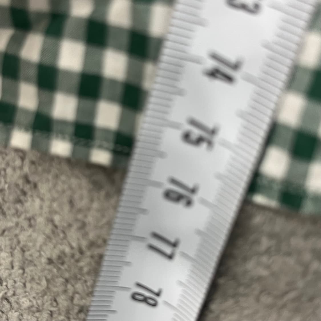 M 폴로 랄프로렌 그린 깅엄체크 셔츠 상품이미지7