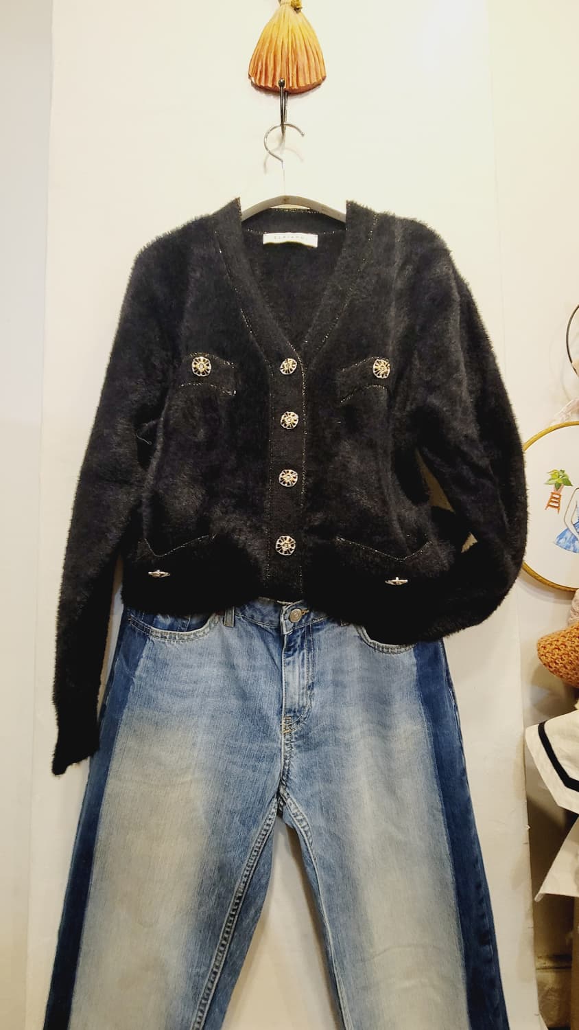 S.L RIAHH 에코퍼 스판가디건 상품이미지3