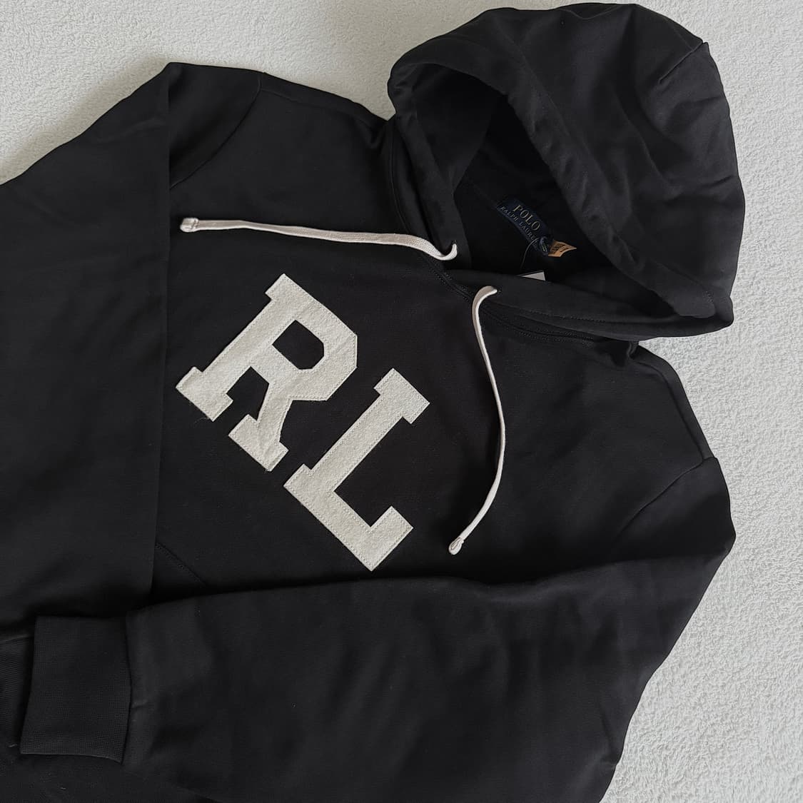 폴로랄프로렌 RL 후드티 블랙 상품이미지2