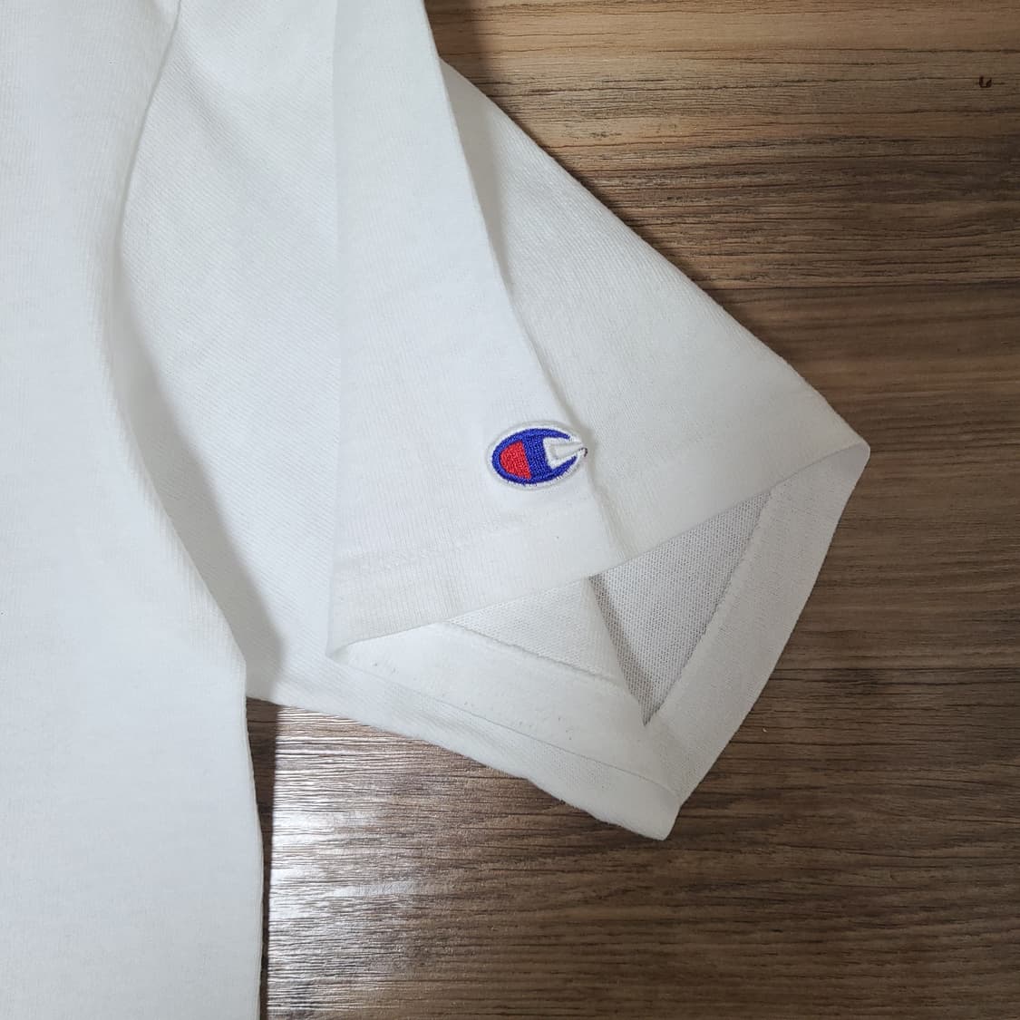 (100) 90s USA 챔피온 빈티지 스펠아웃 반팔 티셔츠 싱글스티치 상품이미지4
