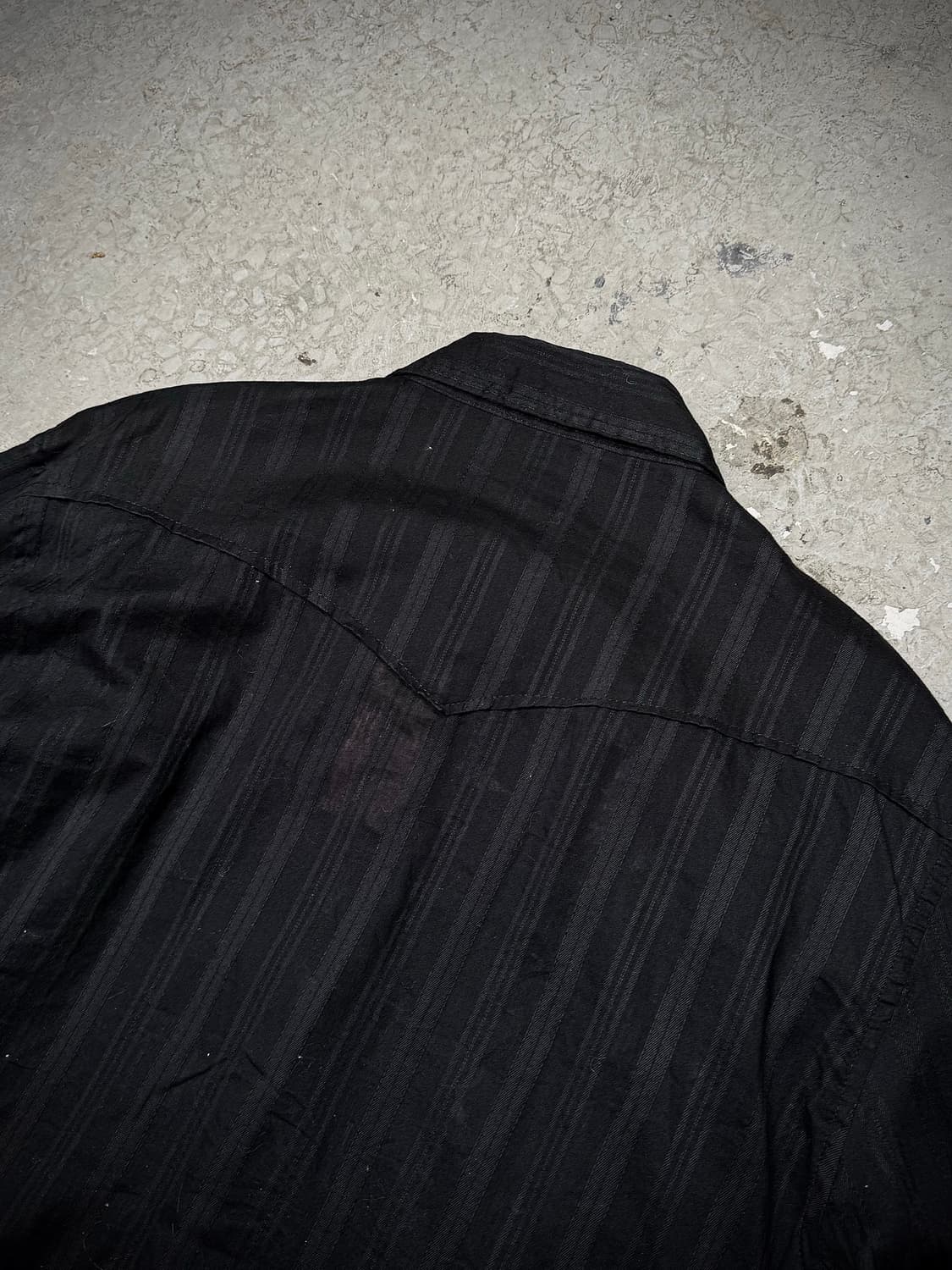 Stripe Western Buckle Shirt  상품이미지8