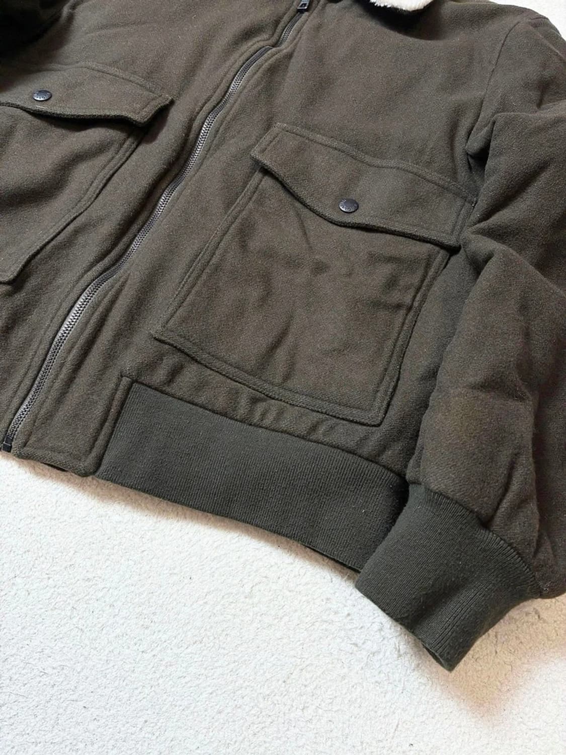 타미힐피거 18ss 울 봄버 하이넥 블루종 자켓 PN7216 상품이미지4