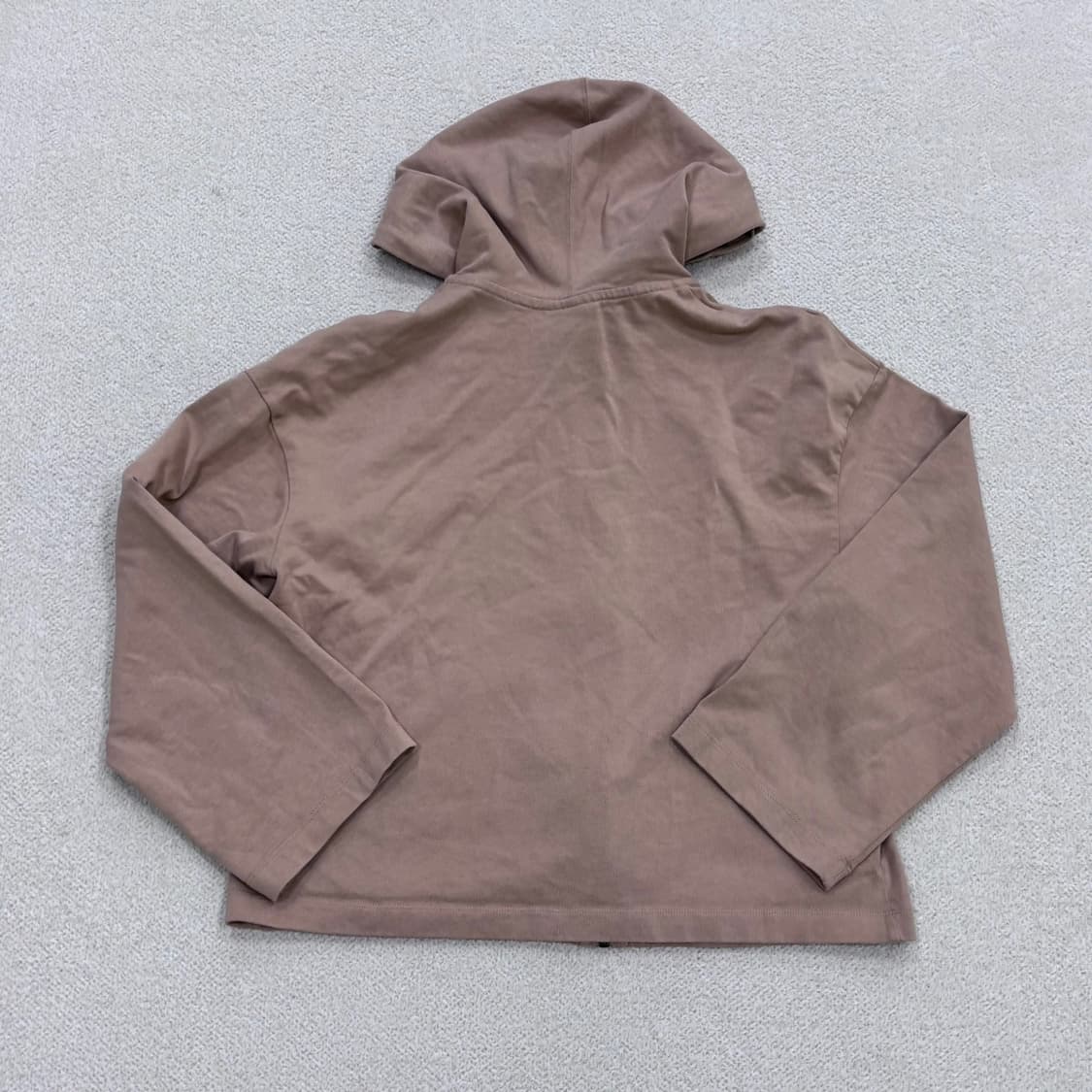 L 나이키 뮤트브라운 투웨이 후드 집업 0330E 상품이미지2