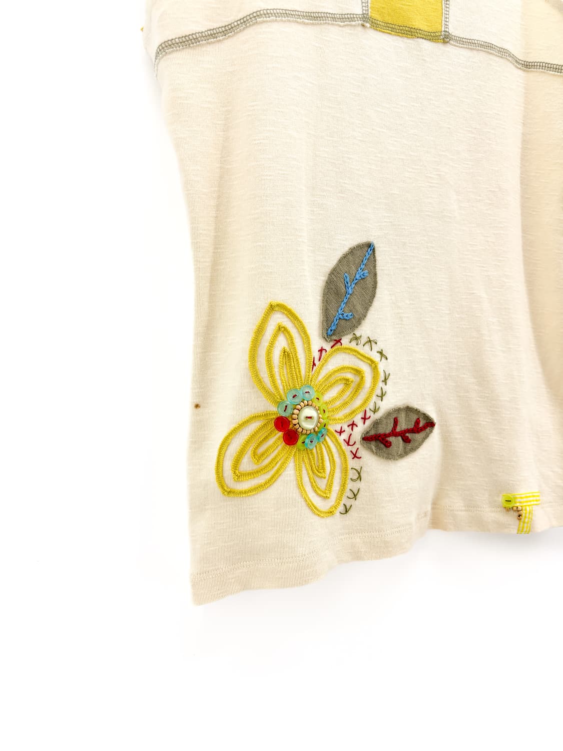 빈티지 플라워 패치워크 슬리브리스 상품이미지8