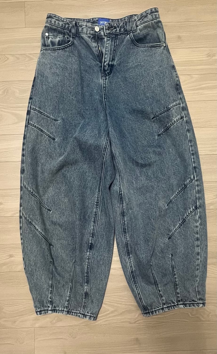 데케트 벌룬 와이드 데님 상품이미지2