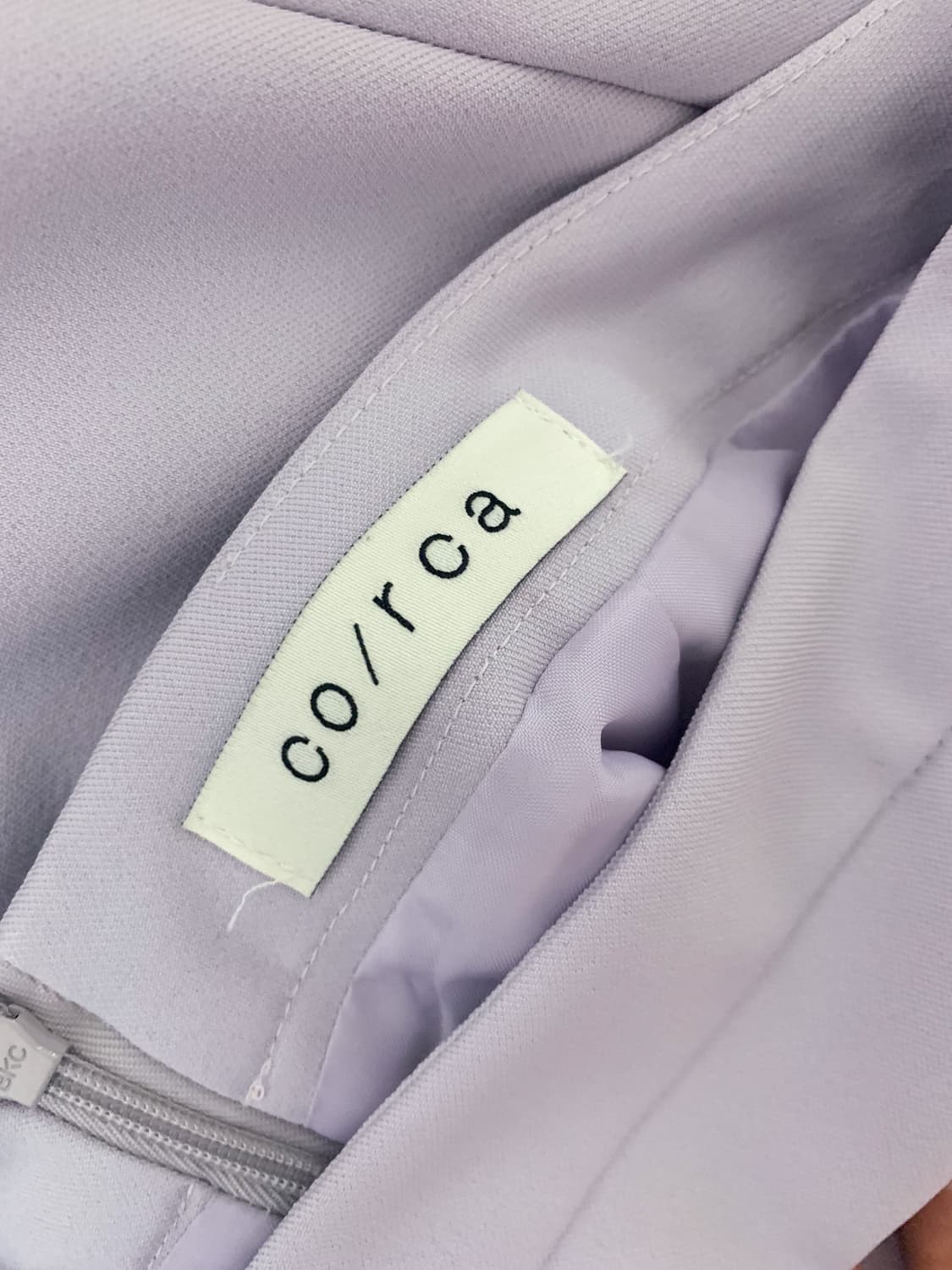 코르카 라벤더 스커트 상품이미지6