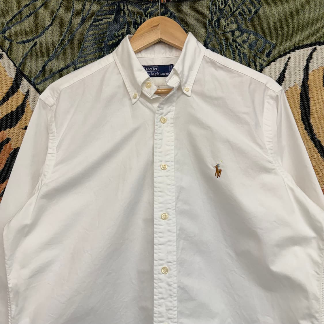 90s 랄프로렌 폴로 옥스포드 셔츠 made in CANADA (XL)  상품이미지2