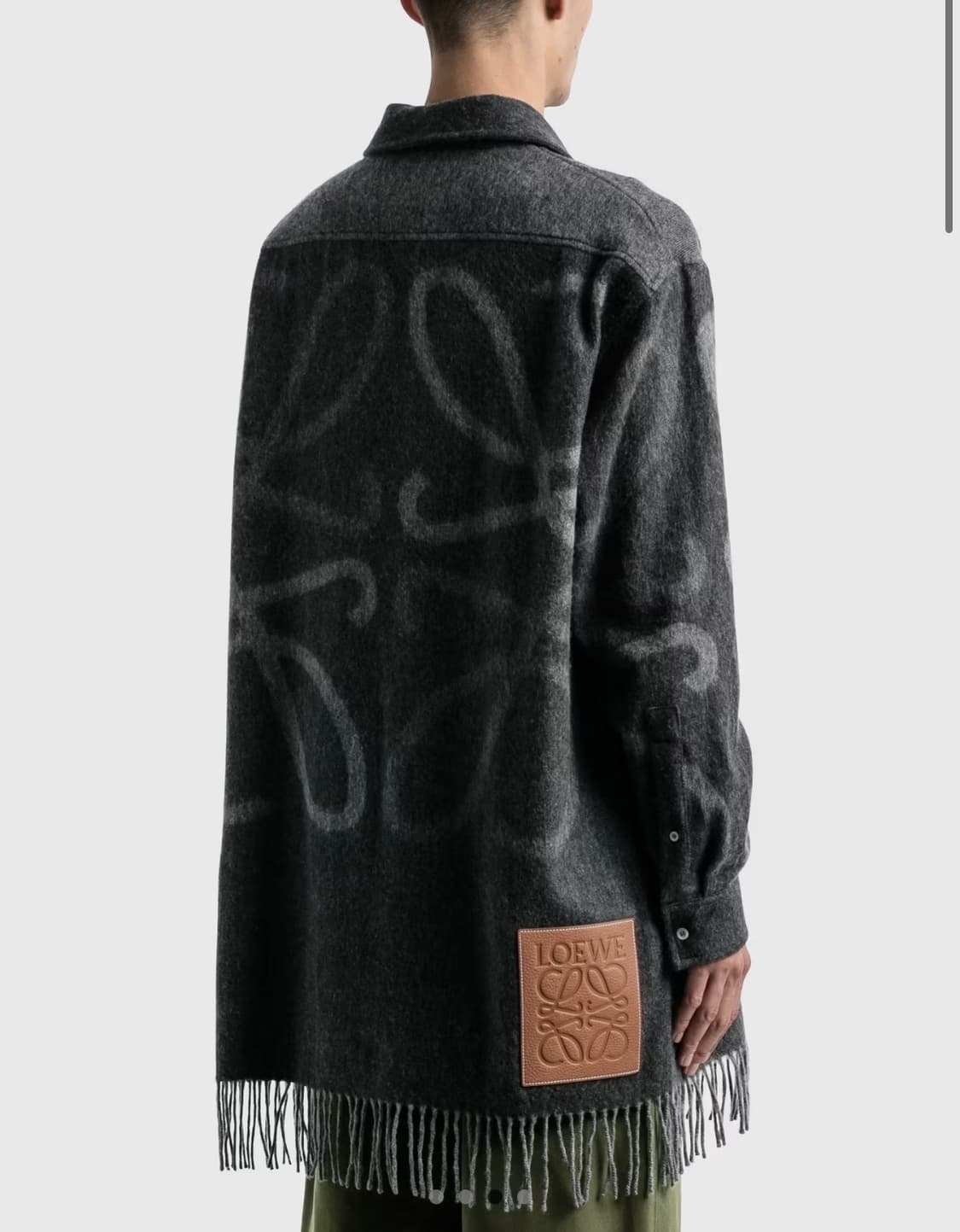 로에베 아나그램 블랭킷 셔츠 자켓 상품이미지1