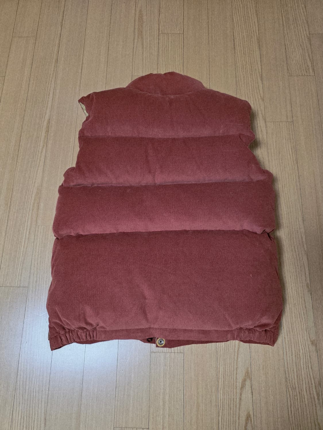 크레센트 다운웍스 이탈리안 베스트 조끼 코듀로이 러스트 m 사이즈 상품이미지2