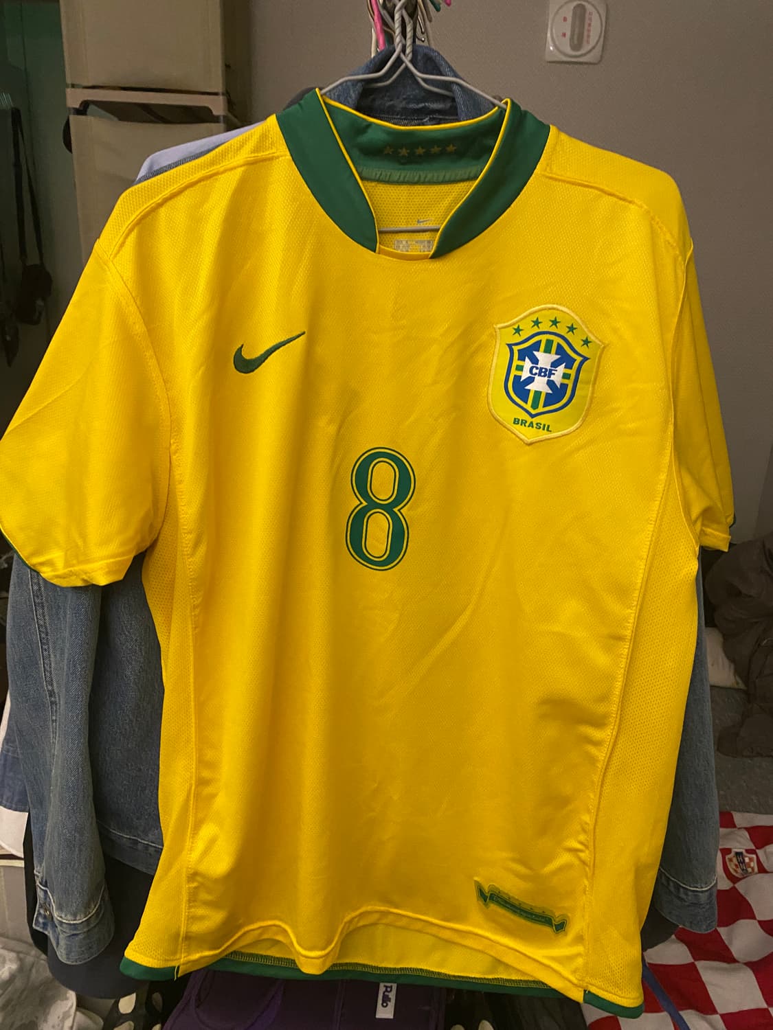 2006월드컵 브라질 홈 카카 마킹(m사이즈) 상품이미지1