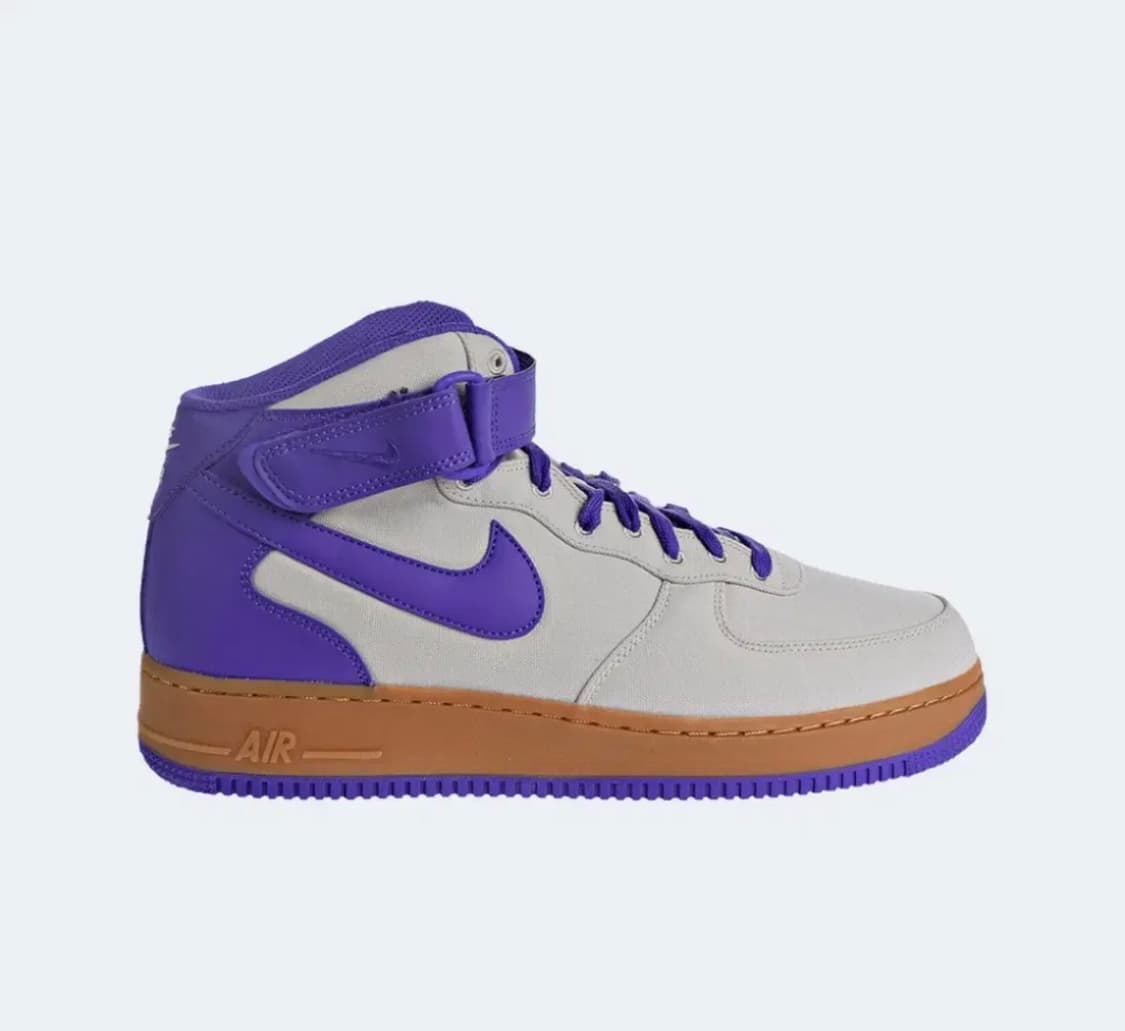 [260]나이키 에어포스 1 미드 '07 TXT 라이트 본 다크 아이리스 상품이미지1