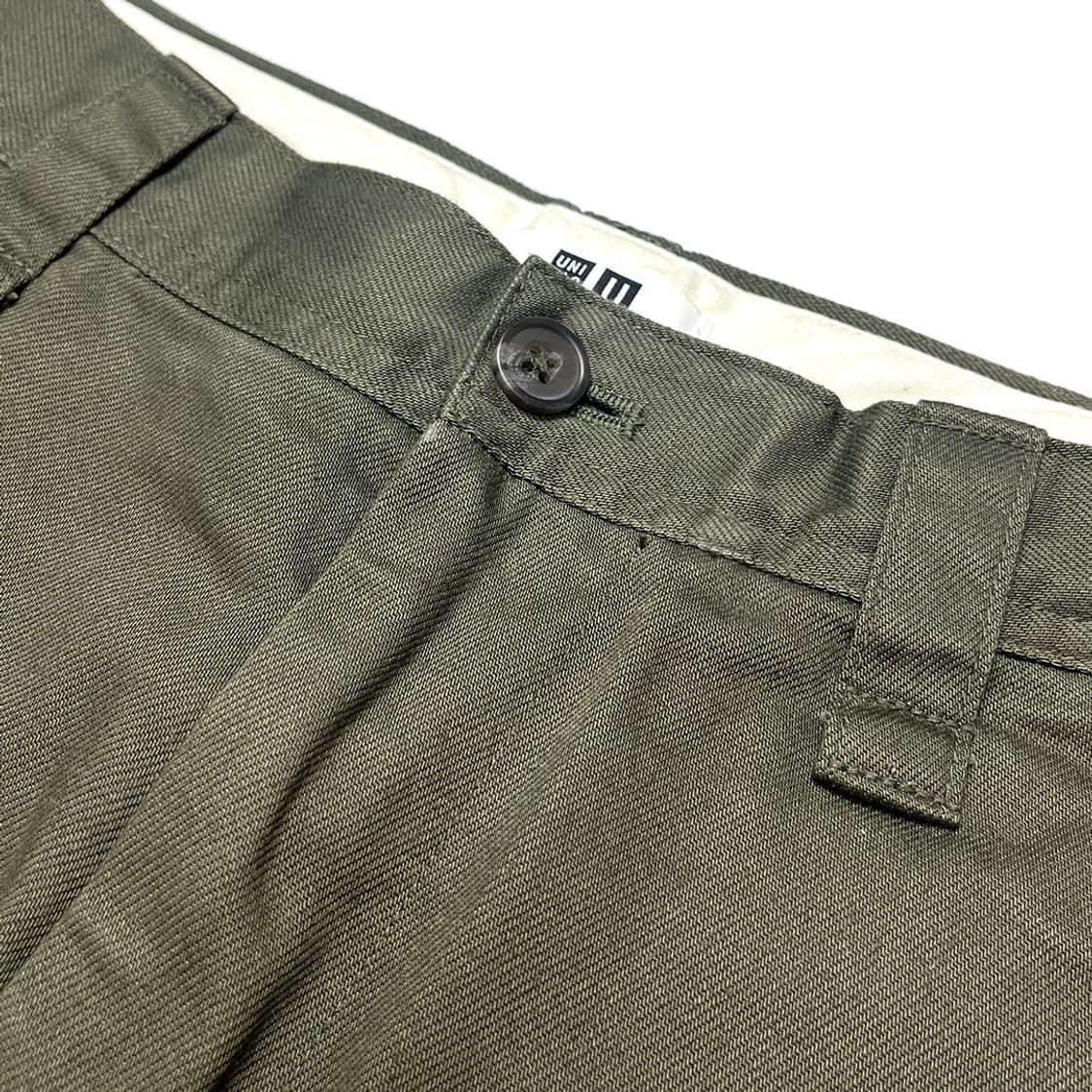 유니클로 와이드핏 치노 팬츠 상품이미지2