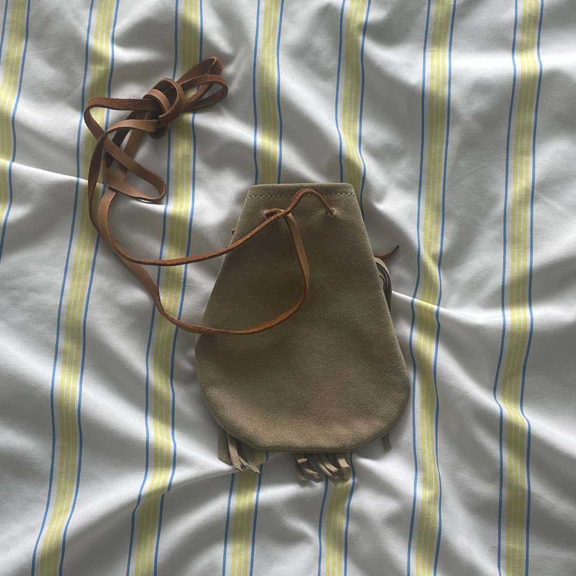 리얼가죽 스웨이드 태슬 미니백 상품이미지2