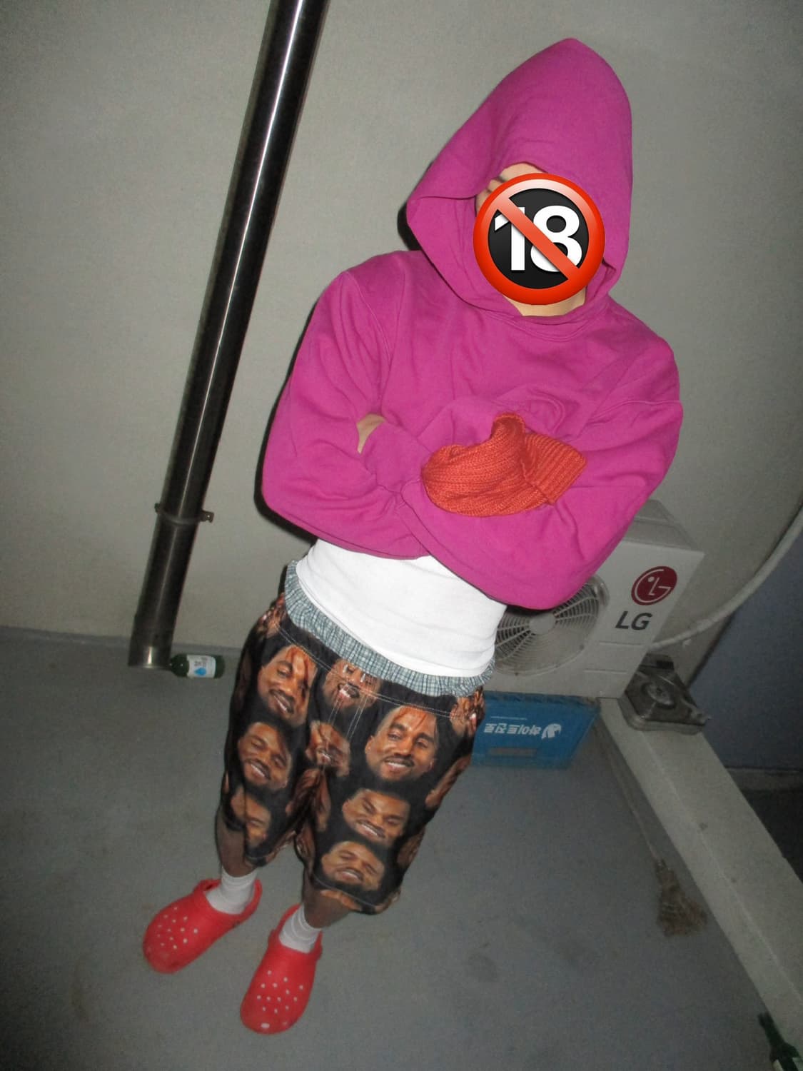 이지 갭 후드 퍼플 상품이미지3