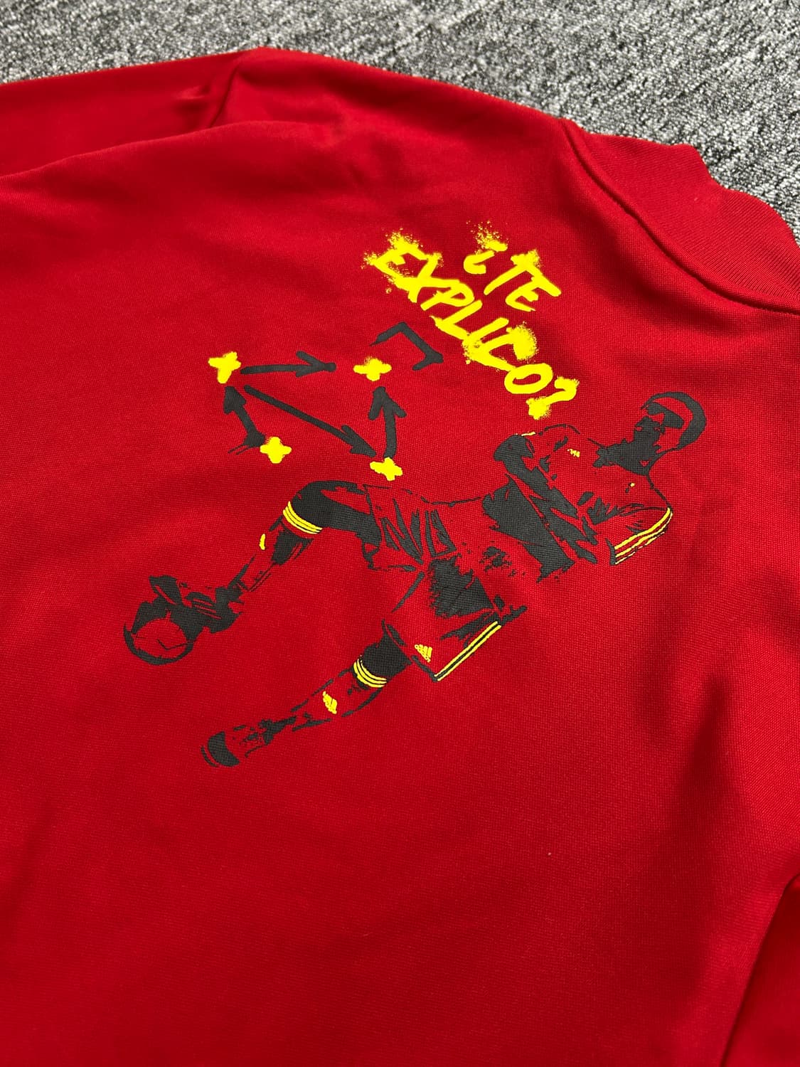 아디다스 14시즌 브라질 월드컵 스페인 트랙탑 져지 L  상품이미지4