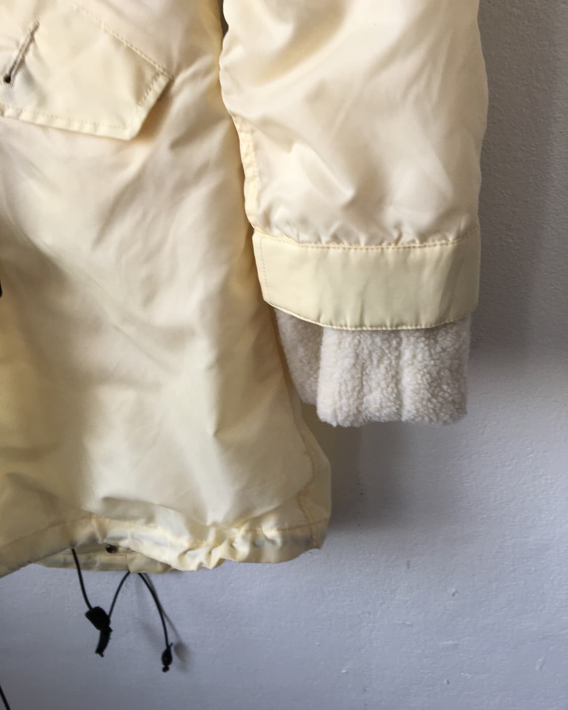 Fake fur hood jacket 상품이미지3