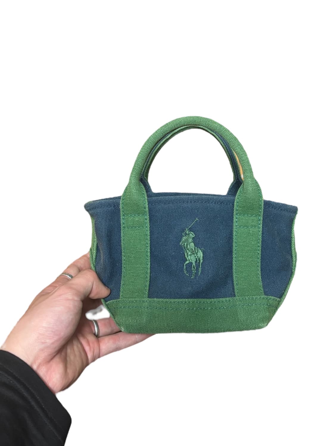 폴로 랄프로렌 캔버스 미니백 토트백 상품이미지3