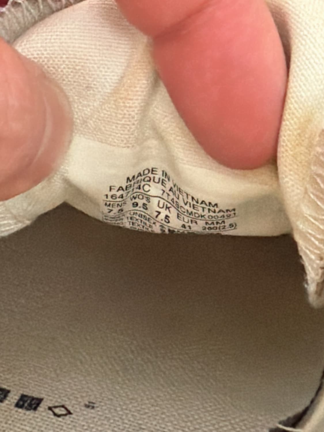 컨버스 척 70 로우 더스티 피치 255-260 사이즈 판매합니다. 상품이미지7