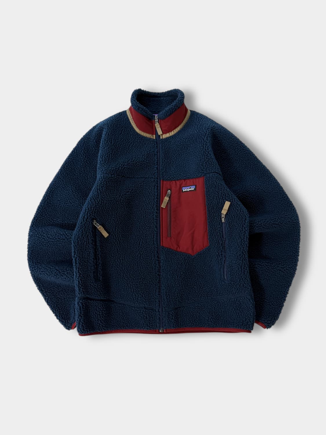 파타고니아 루즈핏 레트로 X 스톤블루 플리스 자켓 상품이미지1