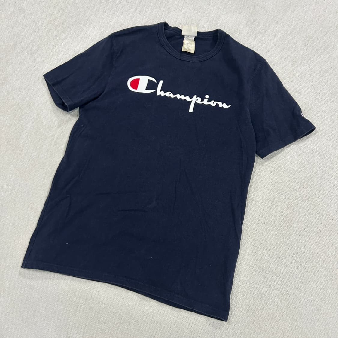 챔피온 반팔 네이비  상품이미지1