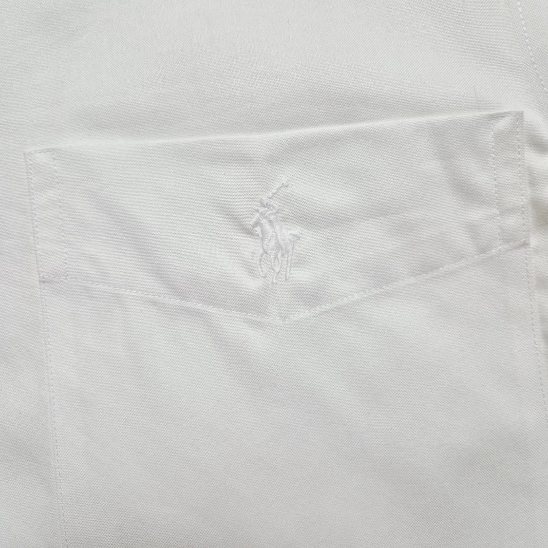 [S] 폴로 랄프로렌 이지케어 화이트 셔츠 상품이미지6