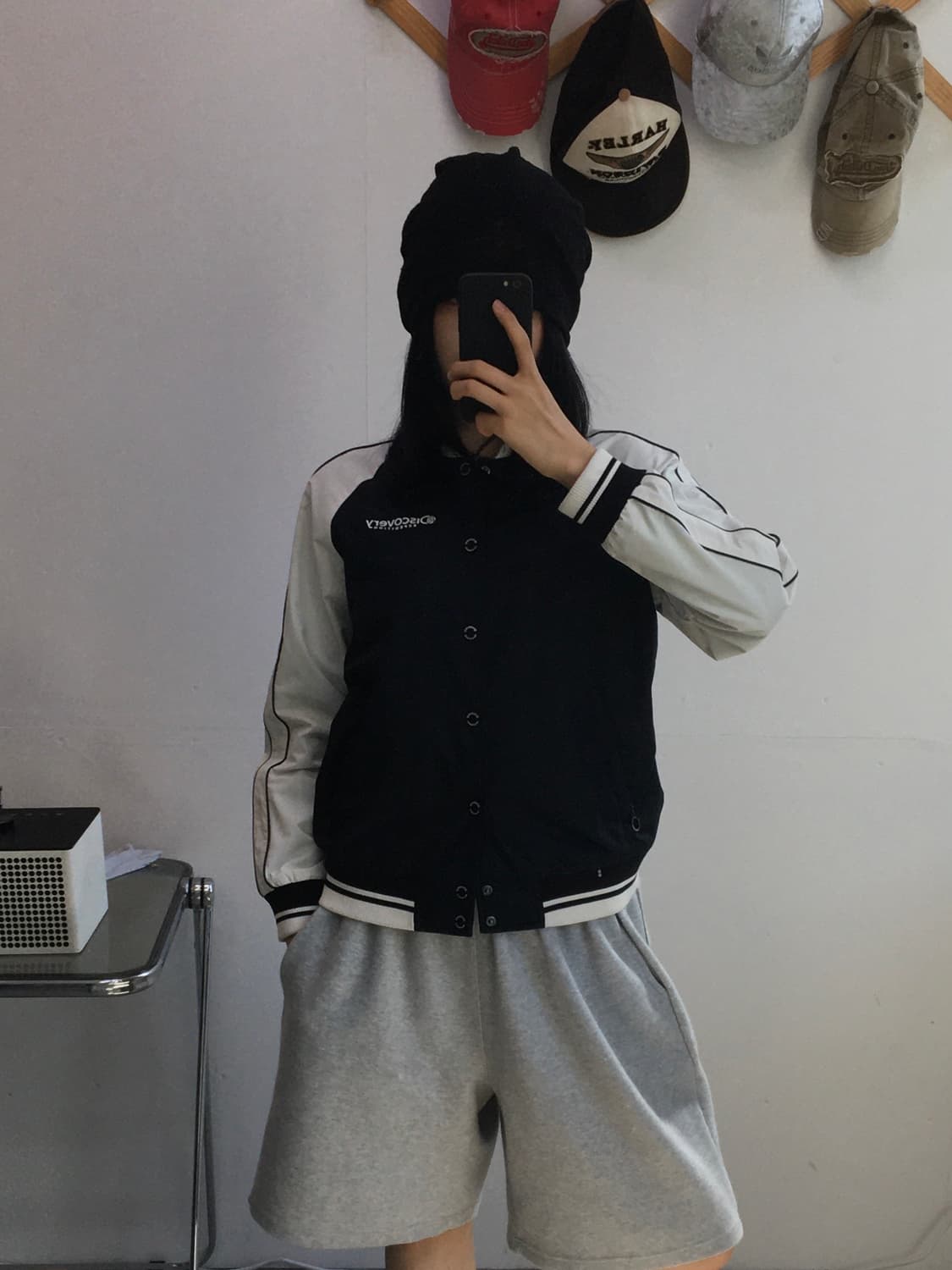 디스커버리 사이드라인 버튼 자켓 상품이미지1