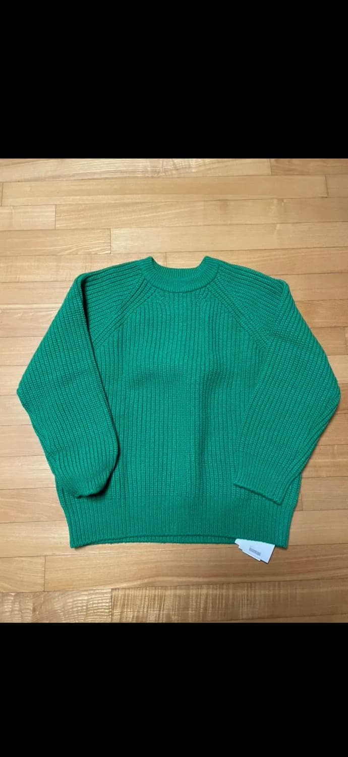 포터리 피셔맨 니트 그린 상품이미지1