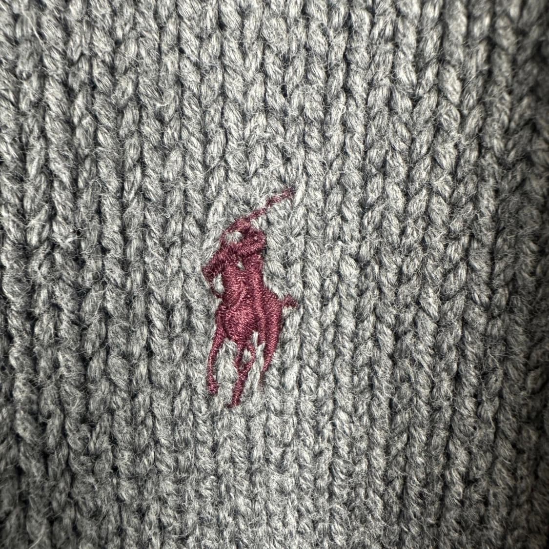 폴로 랄프 로렌 블랙 코튼 크루넥 스웨터 상품이미지3