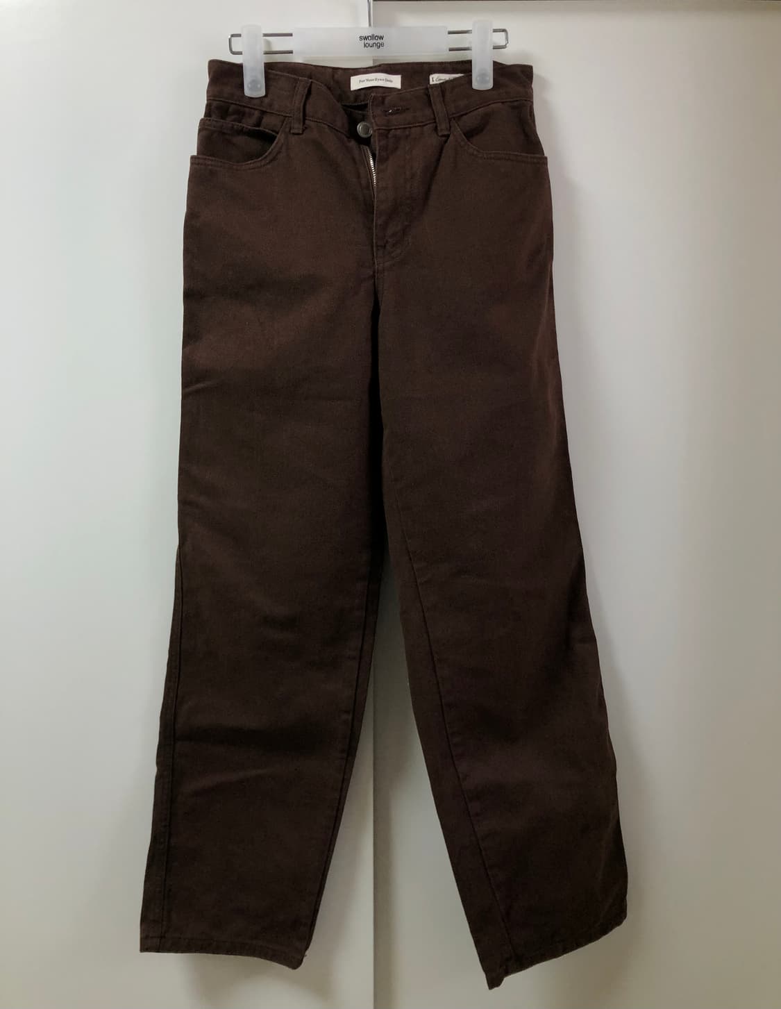 포유어아이즈온리 Joey Pocket Denim (Dark Brown) 상품이미지7