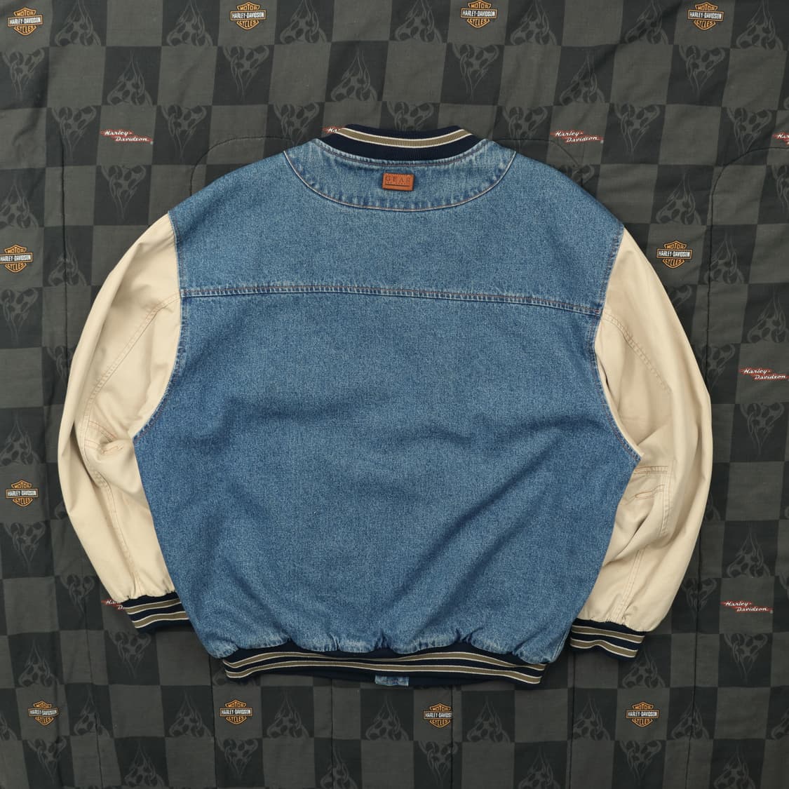  00S GERA FOR SPORTS 데님 바시티 자켓 상품이미지9