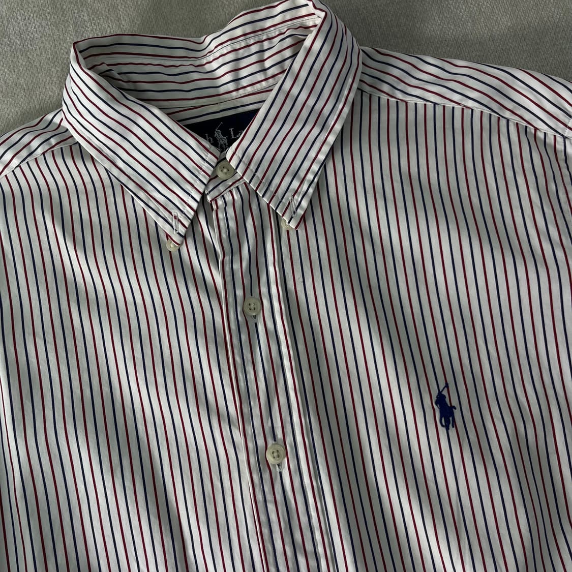 100 폴로랄프로렌 빈티지 스트라이프 셔츠 상품이미지2