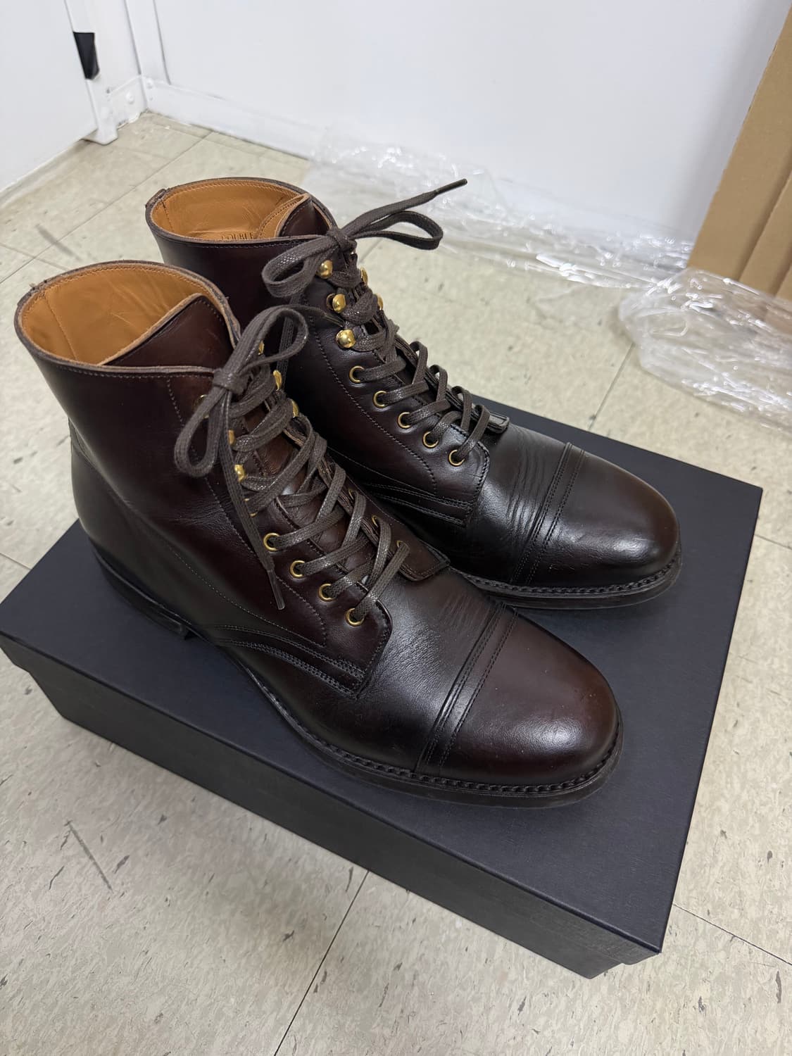 RRL 리빙스턴 부츠 9D 상품이미지5