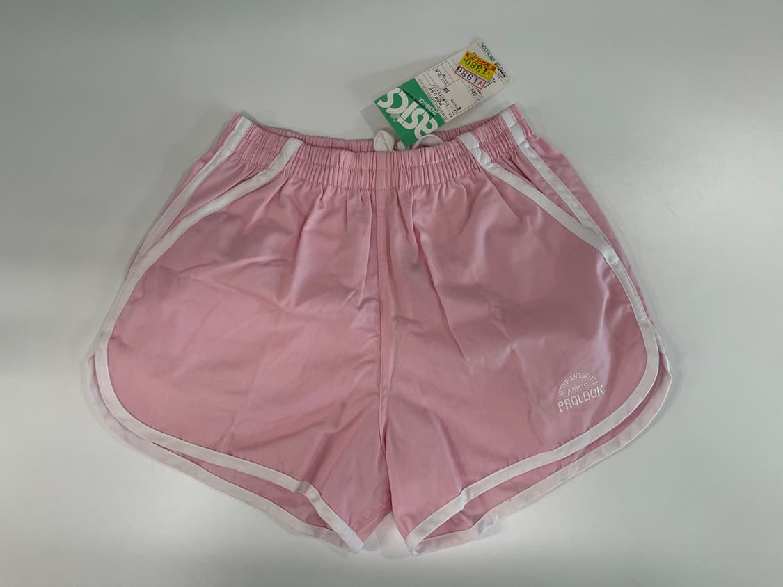 아식스 90s 올드 프로룩 클래식 러닝 숏츠 쇼츠 팬츠 핑크 ASICS 상품이미지1