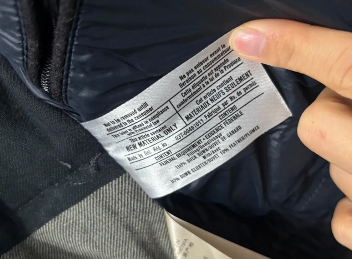 버버리 브릿 남성 패딩 자켓 블랙 95 상품이미지8