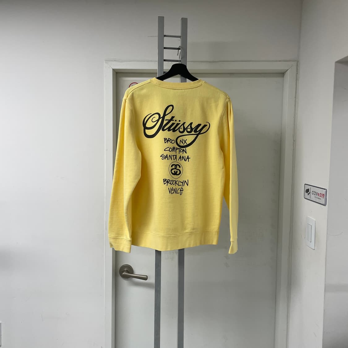 스투시 월드투어 맨투맨 M 상품이미지5