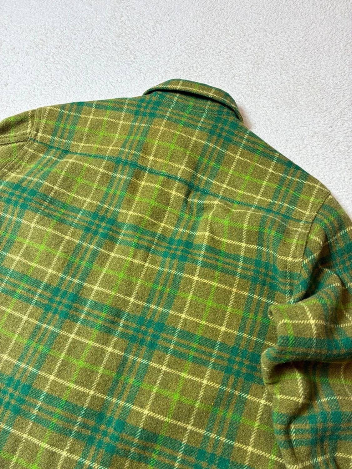 오일릴리 모던 플란넬 체크 울 셔츠 PN6979 상품이미지6