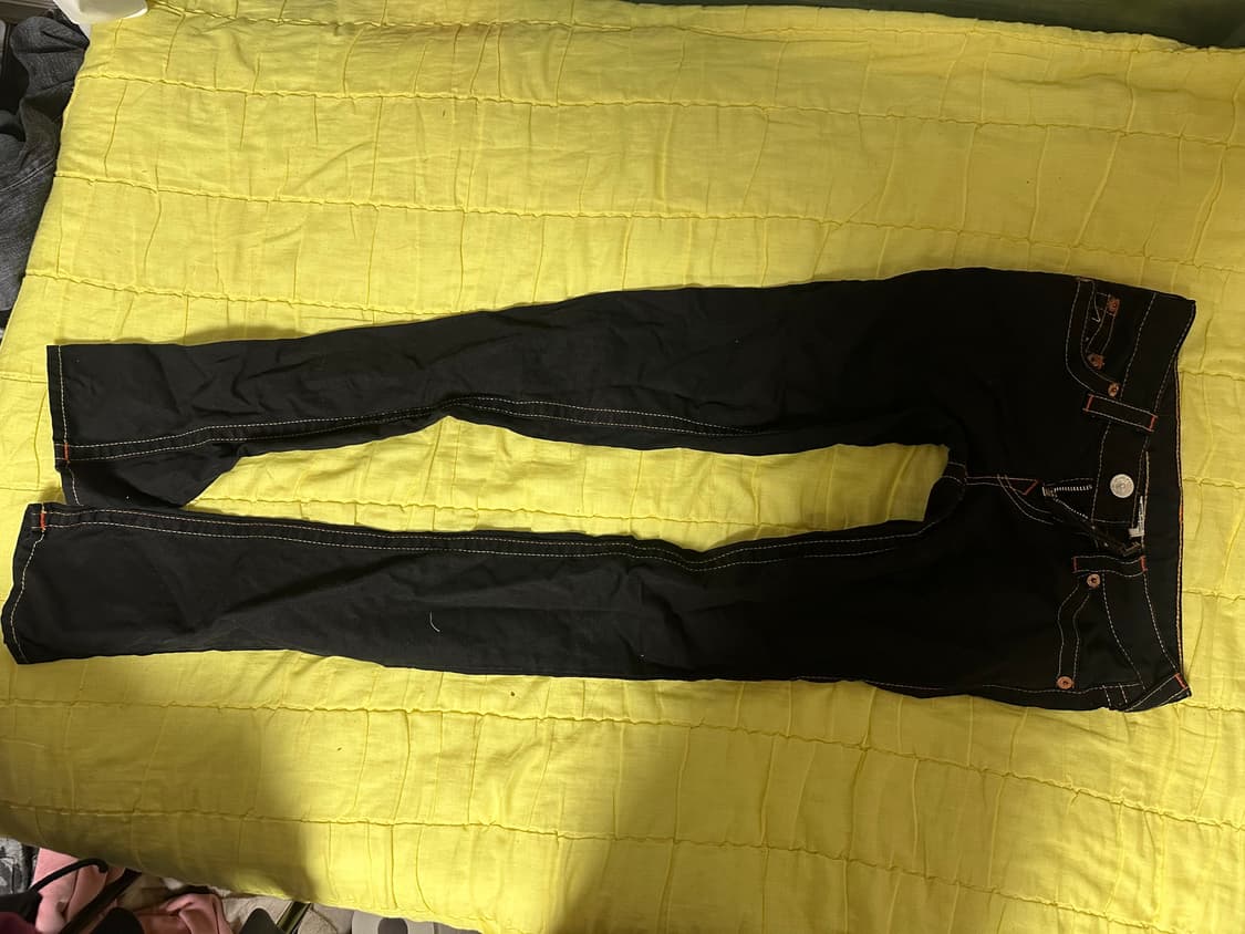 블랙 부츠컷 트루릴리전 펑크 락시크 상품이미지1