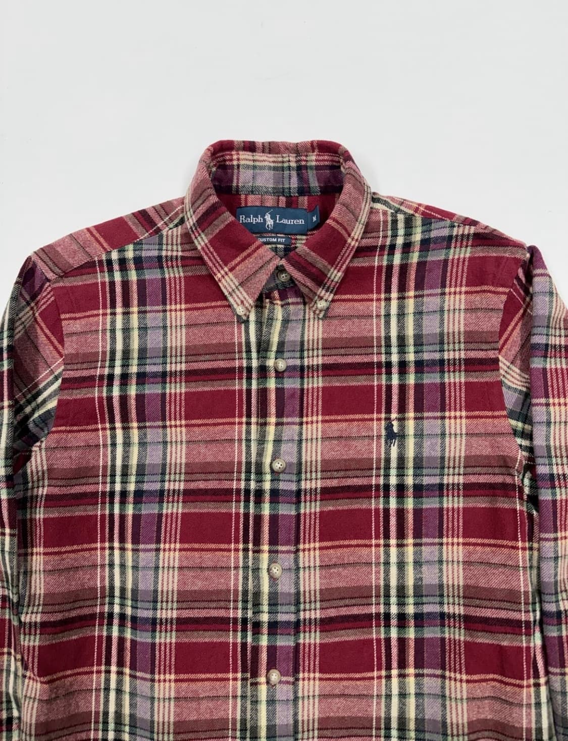 폴로랄프로렌 타탄 체크셔츠 상품이미지3