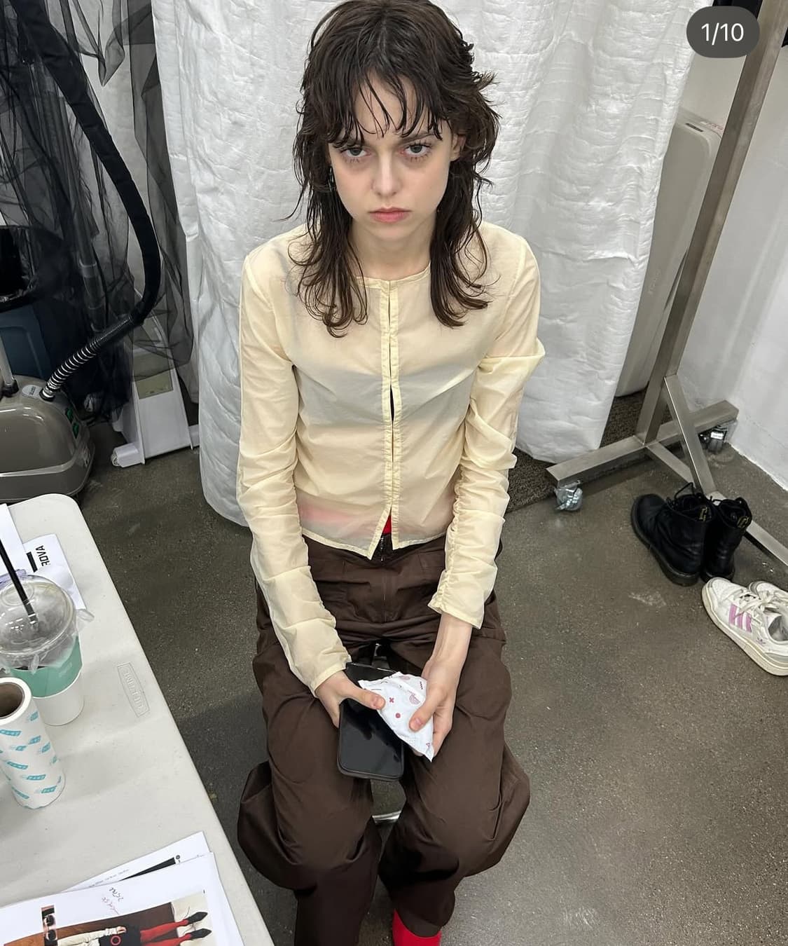 경 (Gyeong) Sheer Jacket Butter 2사이즈 상품이미지2