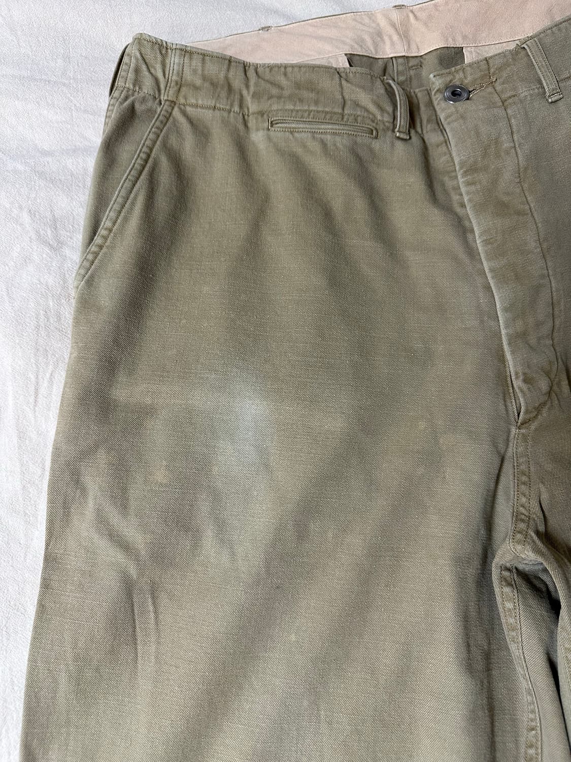 [2] 아프레쎄 25ss 빈티지 치노 베이지 상품이미지2