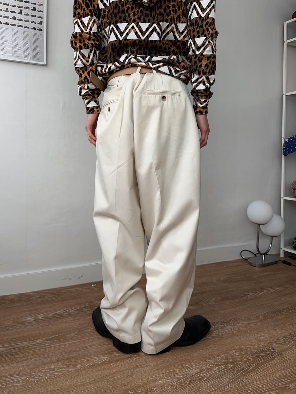 L.L. Bean 슈퍼 와이드 테이퍼드 트라우저 상품이미지6