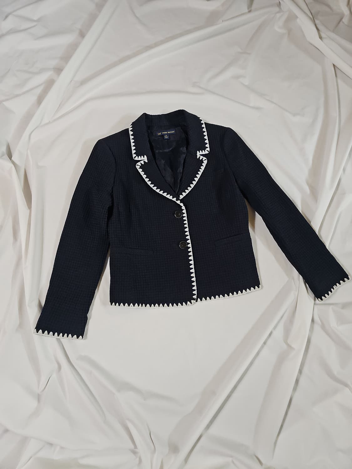 [6] 브룩스 브라더스 여성 빈티지 코튼 크롭 자켓 상품이미지1