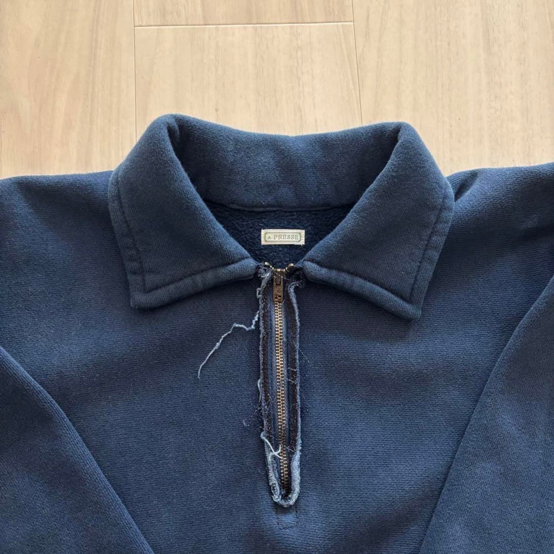23ss Vintage Half Zip Sweatshirt 상품이미지5